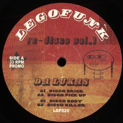 Da Lukas — Re-Disco Vol.1 vinyl cover