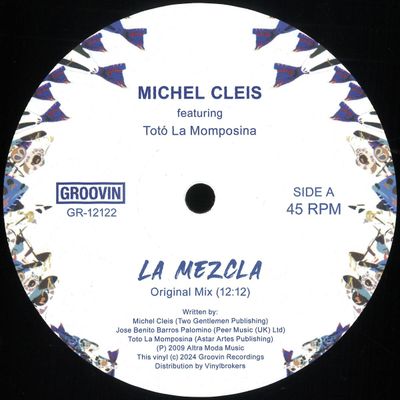 Michel Cleis — La Mezcla vinyl cover