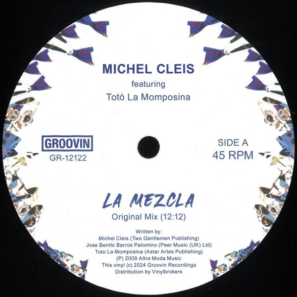 Michel Cleis — La Mezcla vinyl cover
