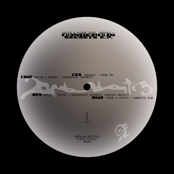 Katia Curie, Nizar Sarakbi, Reduks — Dangerous Secret EP vinyl cover