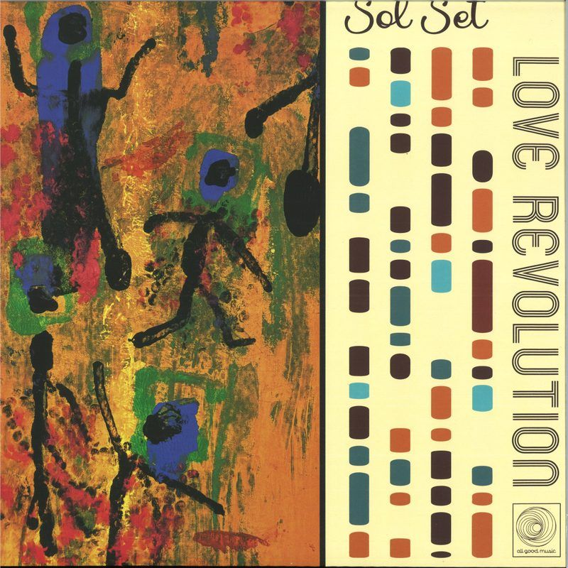 John Beltran presents, Sol Set — Love Revolution EP vinyl cover