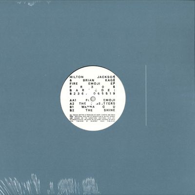 Milton Jackson, Brian Kage — Fire Emoji EP vinyl cover