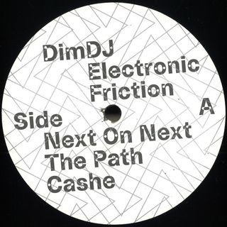 Dimdj — Electronic Friction vinyl cover