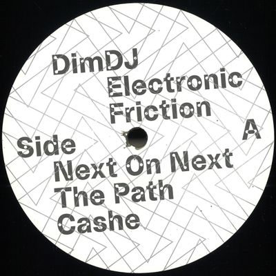 Dimdj — Electronic Friction vinyl cover