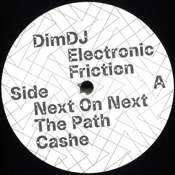 Dimdj — Electronic Friction vinyl cover
