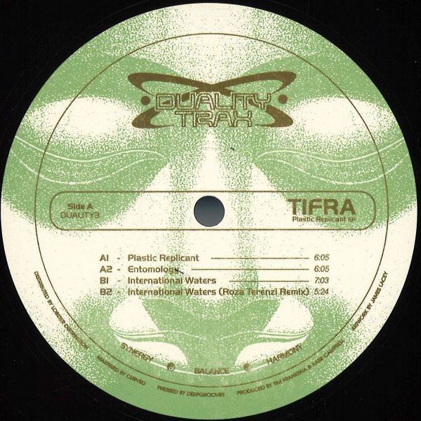 Tifra — Plastic Replicant EP vinyl cover