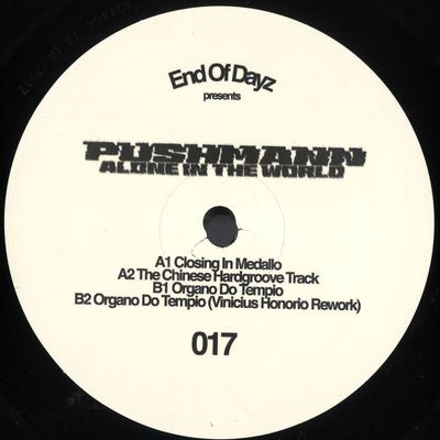 Pushmann — Alone In The World EP vinyl cover
