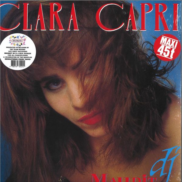 Clara Capri — Maudit Deejay vinyl cover