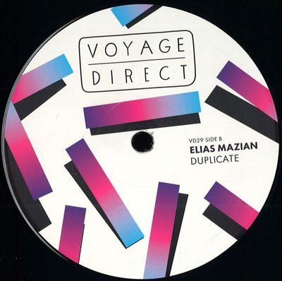 Elias Mazian — Duplicate vinyl cover