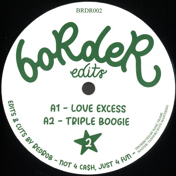 Border — boRdeR Edits 02 vinyl cover