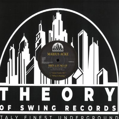 Marius Acke — Dirty & Funky EP vinyl cover
