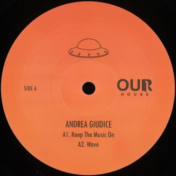 Andrea Giudice — Planet Five vinyl cover