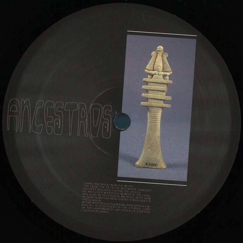 Nulek, Brian Topham — Osiris vinyl cover