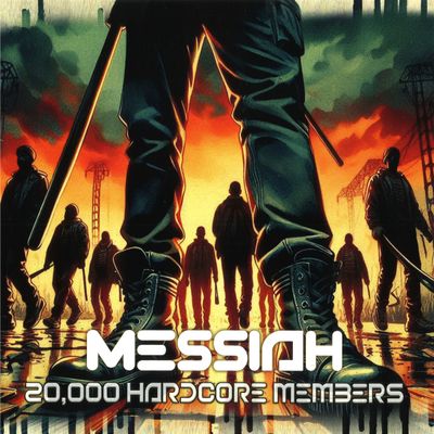 Messiah — 20,000 Hardcore Members EP vinyl cover