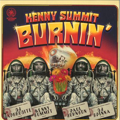 Kenny Summit — Burnin' EP vinyl cover