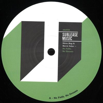 Steve Bug, Herve Solar — No Faith, No Dreams vinyl cover