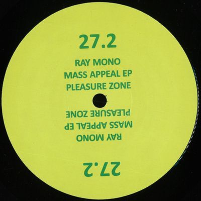 Ray Mono — Mass Appeal EP vinyl cover