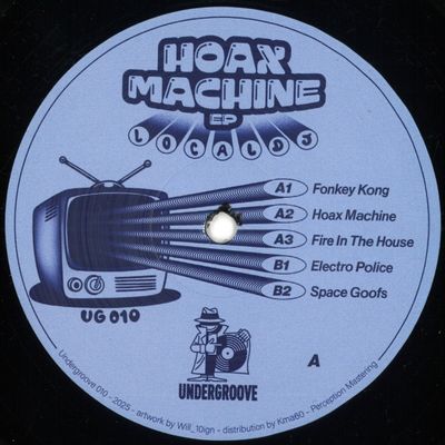 Local DJ — Hoax Machine EP vinyl cover
