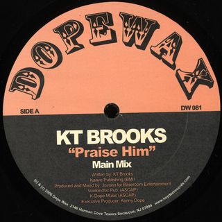 KT Brooks — Praise Him vinyl cover