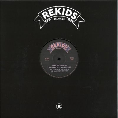 Mike Shannon — Off World Synthetics EP vinyl cover