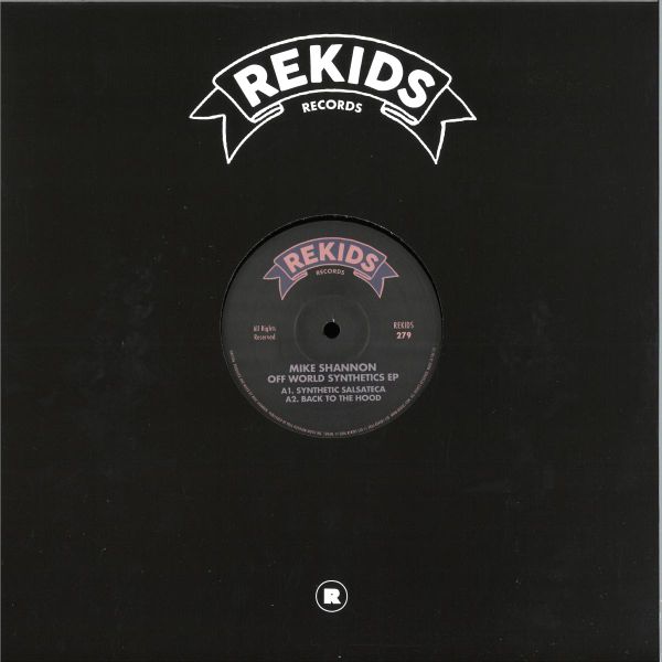 Mike Shannon — Off World Synthetics EP vinyl cover