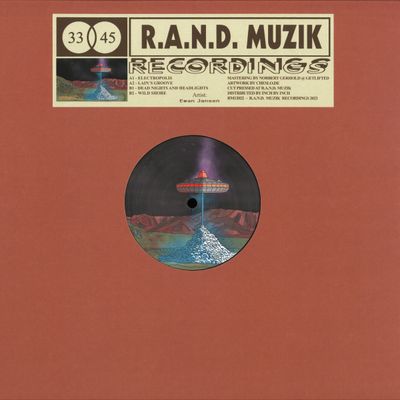 Ewan Jansen — RM12022 vinyl cover
