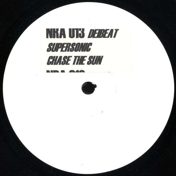 Deibeat — Chase The Sun / Supersonic vinyl cover