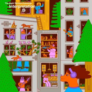 The Night Service Commute — Interpretation LP vinyl cover