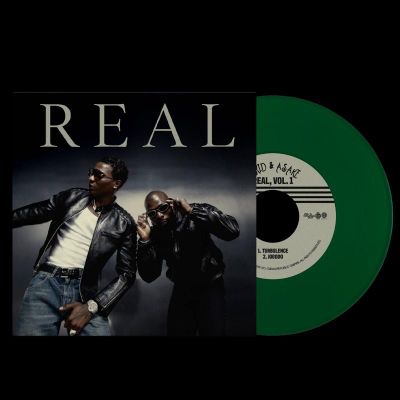 Wizkid, Asake — REAL, Vol. 1 (7") vinyl cover