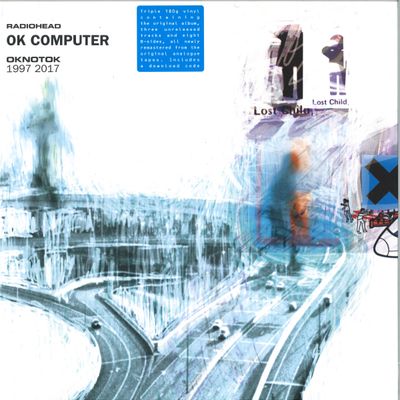 Radiohead — Ok Computer Oknotok 1997 - 2017 LP 3x12" vinyl cover