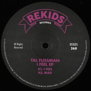 Tal Fussman — I Feel EP vinyl cover