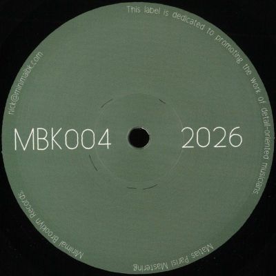 Gringo, Francisco Ruiz-Tagle, Double Dipp — MBK004 vinyl cover
