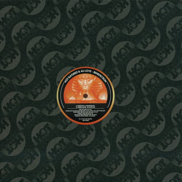 Hot Natured, Ali Love — Benediction vinyl cover