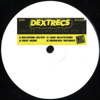 Various — DEXT Limited Compilation Vol.2 vinyl cover