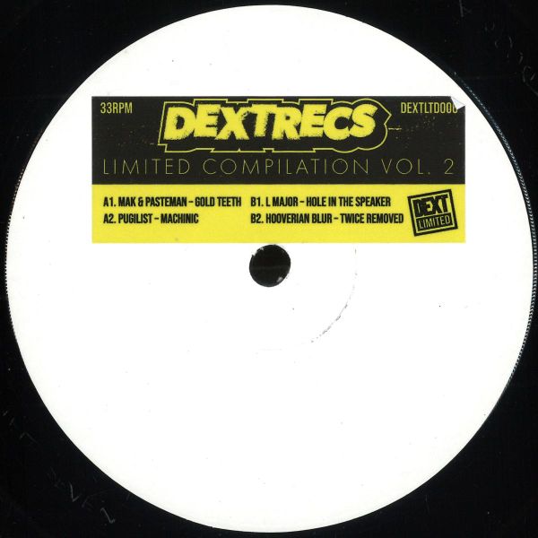 Various — DEXT Limited Compilation Vol.2 vinyl cover