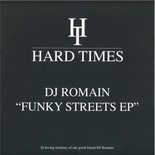 DJ Romain — Funky Streets EP vinyl cover