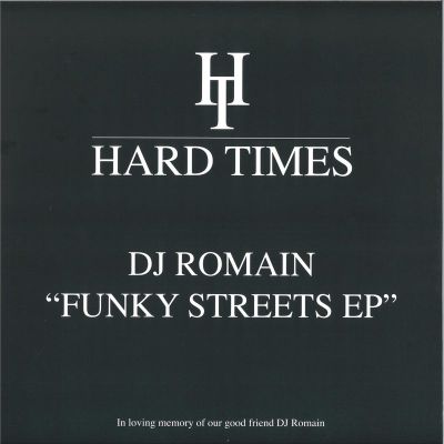 DJ Romain — Funky Streets EP vinyl cover