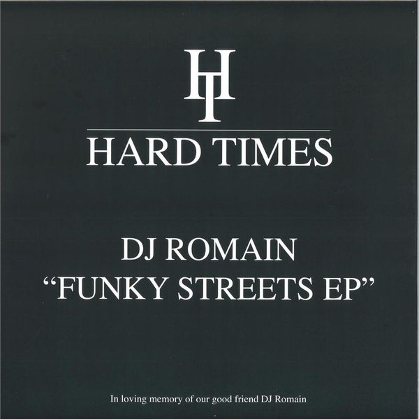 DJ Romain — Funky Streets EP vinyl cover