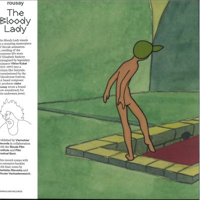 Claire Rousay — THE BLOODY LADY LP vinyl cover