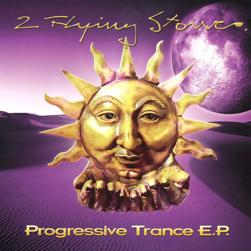 2 Flying Stones — Progressive Trance E.P. vinyl cover