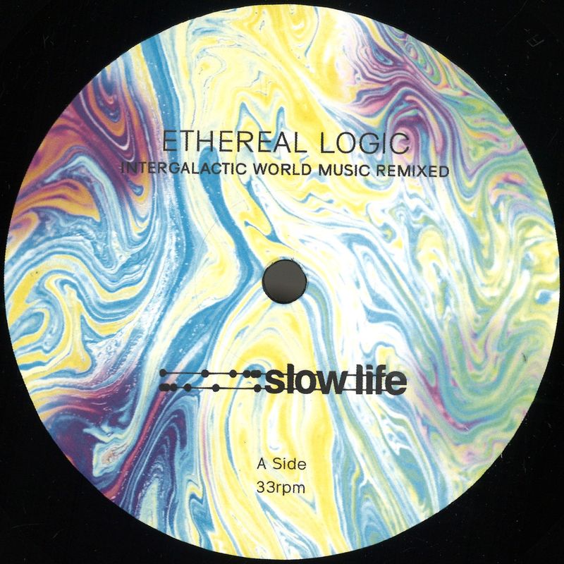 Ethereal Logic — Intergalactic World Music Remixed vinyl cover