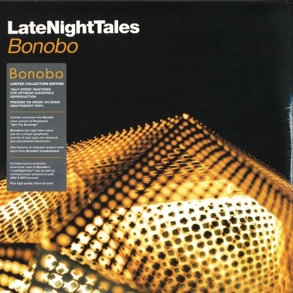Bonobo — Late Night Tales LP 2x12" vinyl cover