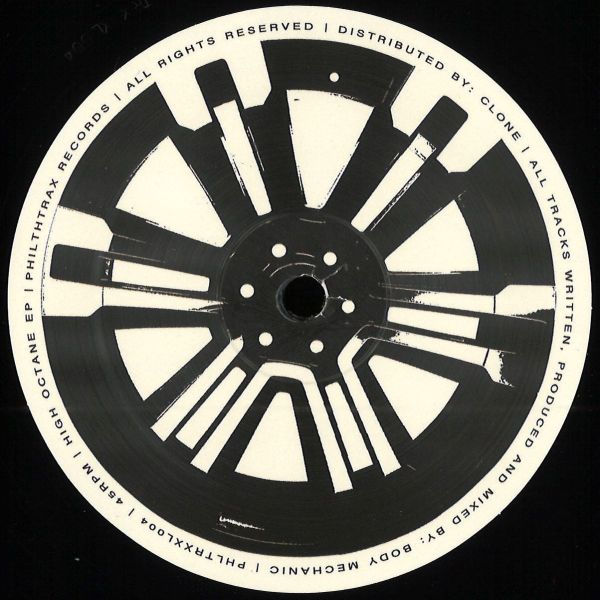 Body Mechanic — High Octane EP vinyl cover