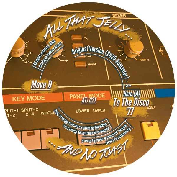Move D — To The Disco '77 vinyl cover