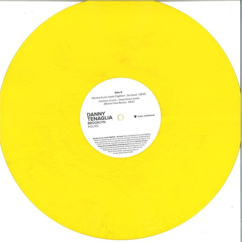 Danny Tenaglia — Global Underground #45 Brooklyn Vol 2 (3x12") vinyl cover