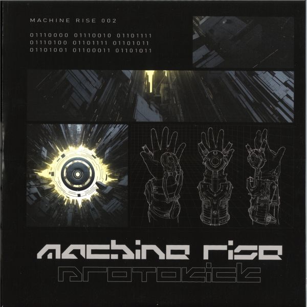 Protokick — Rise Of The Machines vinyl cover