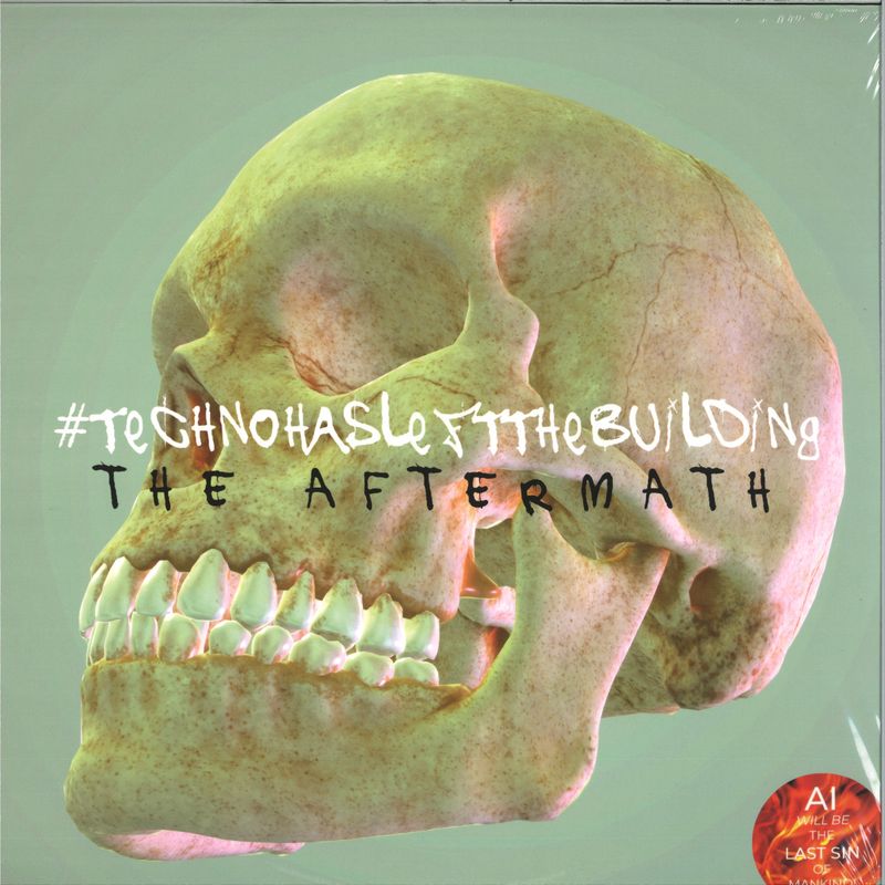 Rico Puestel — technohasleftthebuilding – The Aftermath 2x12" vinyl cover