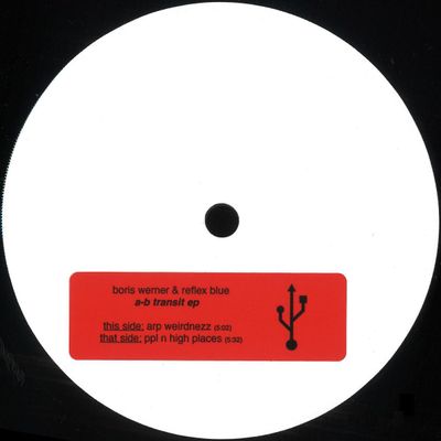 Boris Werner, Reflex Blue — A-B Transit EP vinyl cover