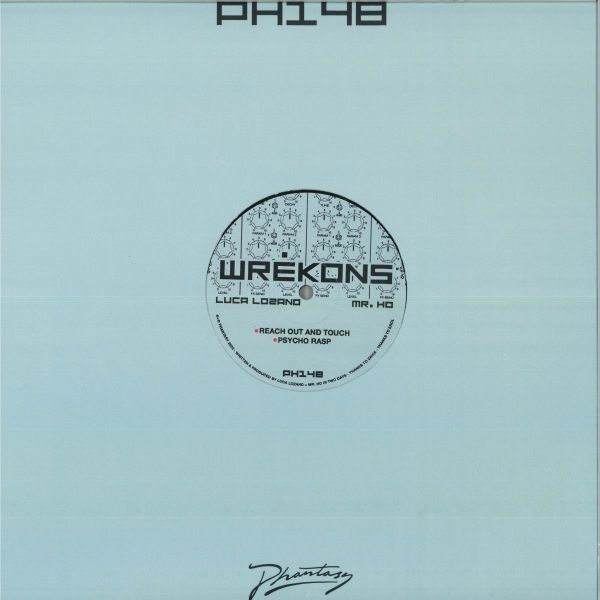 Luca Lozano, Mr. Ho — WREKONS EP vinyl cover
