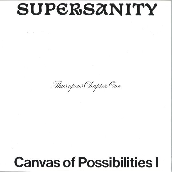 Supersanity — Canvas of Possibilities I vinyl cover